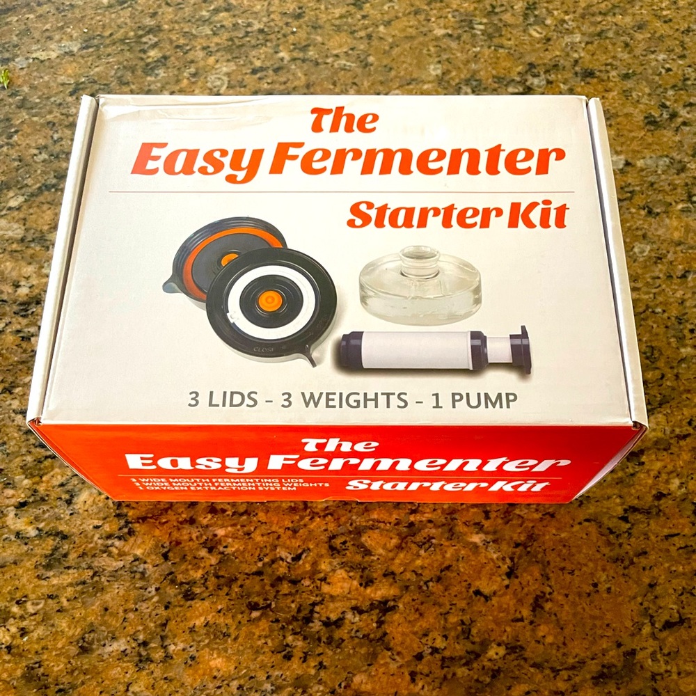 Easy Fermenter Starter Kit - BRAND NEW IN BOX - equipment plus how to guide